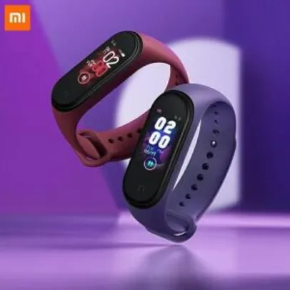 Saindo por R$ 151: Smartwatch Xiaomi Mi Band 4 Oled Preto | R$151 | Pelando