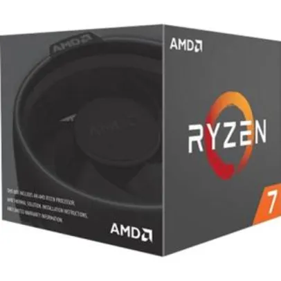 Processador AMD AM4 Ryzen 7 1700 3.0GHZ Cache 20MB Octa-core - R$ 881