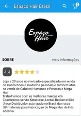 50% CASHBACK NA LOJA ESPAÇO HAIR BRASIL DO SUBMARINO