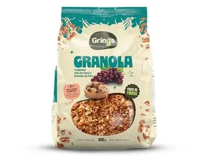 [REC/Leve 3+Cupom Missão R$34] Grings Cerealle Granola Tradicional 800G