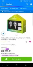 Kit casa eficiente Positivo-Smart Home.