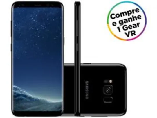 Smartphone Samsung Galaxy S8 64GB Ametista - Dual Chip 4G Câm. 12MP + Selfie 8MP Tela 5.8” - R$ 2696