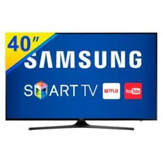 SMART TV LED 40 Samsung 4K MU6100