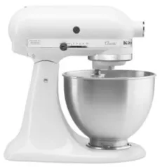 Batedeira Stand Mixer KitchenAid Classic White R$ 899,00