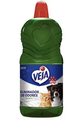 Limpador Pets Veja Desodorizador Perfumado Veja Herbal 2L | R$9