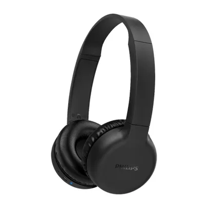 Fone de Ouvido Philips TAH1205 Bluetooth com Microfone até 15 horas de bateria - Preto