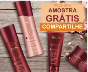 EXPERIMENTE AMOSTRAS GRÁTIS DOS PRODUTOS AMEND COSMÉTICOS