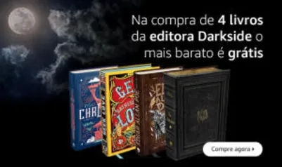 Compre 4 livros da darkside, o mais barato é gratuito