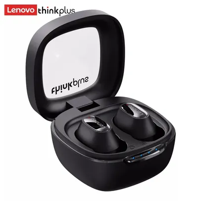 Fone de ouvido Lenovo ThinkPlus XT62 - Bluetooth 5.3 e Baixa latência 