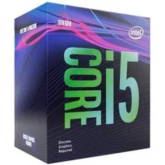 Processador Intel Core i5-9400F Coffee Lake, Cache 9MB, 2.9GHz (4.1GHz Max Turbo), LGA 1151, Sem Vídeo | R$960