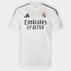 Camisa Real Madrid Home 24/25 s/n° Torcedor Adidas Masculina