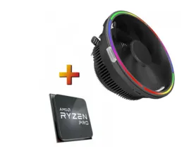 Processador AMD Ryzen 3 PRO 2100GE 3.2GHz + Cooler Gamemax Gamma 200 RGB