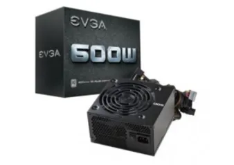 [Pichau] FONTE EVGA 600W 80 PLUS WHITE PFC ATIVO, 100-W1-0600-K0 - BOX - R$229,00