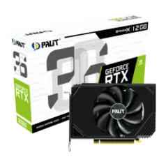 Placa de Vídeo Palit NVIDIA GeForce RTX 3060 StormX, LHR, 12GB, GDDR6, DLSS, Ray Tracing, NE63060019K9-190AF