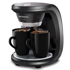 Cafeteira Elétrica Mondial Smart C18 - Preta 110V - R$45