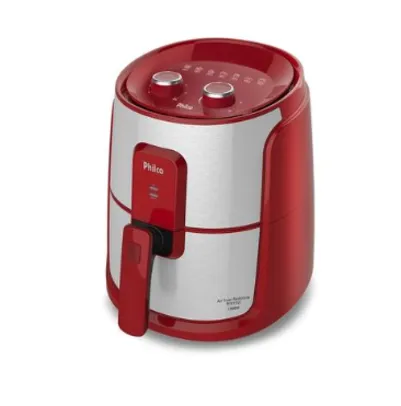 Fritadeira Air Fryer Sem Óleo Philco PFR15VI, 4.4L, 1500W, 127V, Vermelho - 53801075