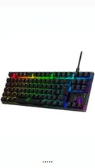 Teclado Mecânico Gamer HyperX Alloy Origins Core, RGB, Switch HyperX Red, ABNT2 - HX-KB7RDX-BR