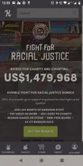 Humble Bundle | 75 items for Racial Justice