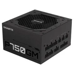 Fonte Gigabyte GP-P750GM, 750W, 80 Plus Gold, Totalmente Modular R$640