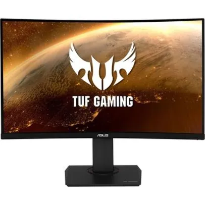 Monitor Gamer Asus TUF Gaming  LCD 31.5´ Widescreen Curvo, QHD, HDMI/Display Port, Som Integrado, 144Hz, 1ms