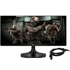 Kit Monitor Gamer LG 25" + Cabo HDMI Husk