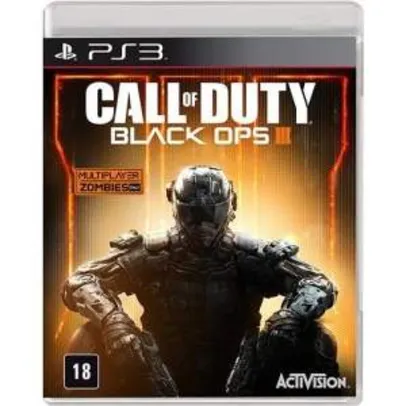 [Submarino] Game Call Of Duty: Black Ops 3 - PS3  por R$ 120
