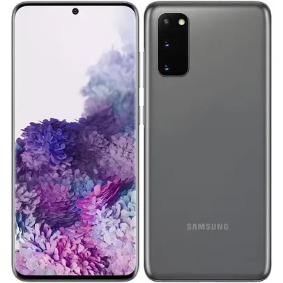 [REEMBALADO] [APP] Smartphone Samsung Galaxy S20 128GB Cosmic Gray | R$2500