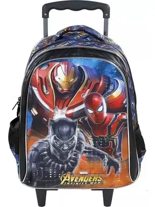 Mochila G Infantil Rodinhas Os Vingadores Marvel Avengers