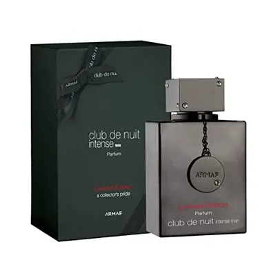 ARMAF Club De Nuit Intense Men Edição Limitada Perfume Puro Preto, Aroma Masculino Amadeirado Picant