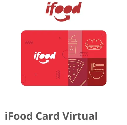 [Clube Oi+Alegria] iFood Card Virtual - R$100