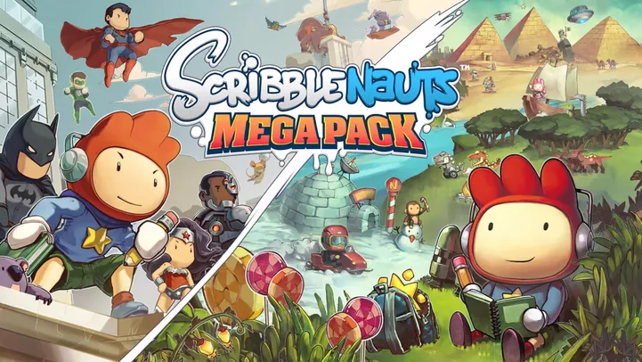 Scribblenauts Mega Pack para o console Nintendo Switch - Detalhes de jogos da Nintendo