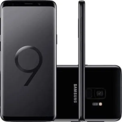 Smartphone Samsung Galaxy S9 Dual Chip Android 8.0 Tela 5.8" Octa-Core 2.8GHz 128GB 4G Câmera 12MP - Preto R$1.912