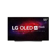 Smart TV OLED 55" LG OLED55CXPSA 4K HDR com Wi-Fi, 3 USB, 4 HDMI, Bluetooth, Inteligência Artificial