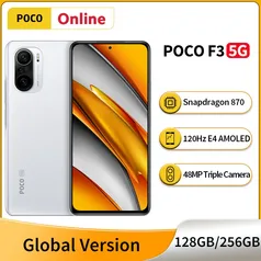 Smartphone POCO F3 5G Snapdragon 870 - Global Version