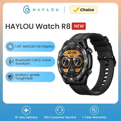 [Moedas]  Smartwatch Xiaomi Haylou Watch R8 