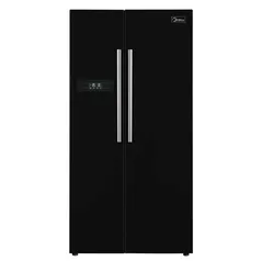 Geladeira Frost Free Side By Side 528l Cor Preto Midea Md-rs587fga221 - 127v