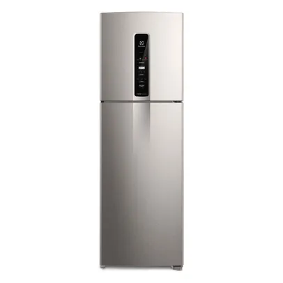 Geladeira Electrolux Frost Free Duplex Efficient Com Autosense Cor Inox Look 410L (IF45S)