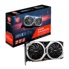 Placa de Vídeo MSI AMD Radeon, RX 6700 XT MECH 2X, 12GB, GDDR6, FSR, Ray Tracing