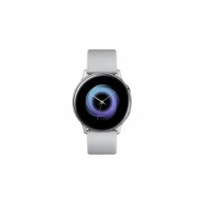 Smartwatch Samsung Galaxy Watch Active Prata com Monitoramento Cardíaco Bluetooth | R$710
