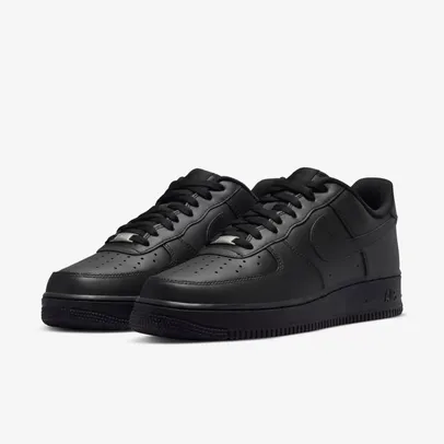 Tênis Nike Air Force 1 '07 Masculino TRIPLE BLACK