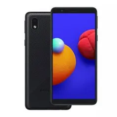 Smartphone Samsung Galaxy A01 Core 32GB 2GB RAM Tela Infinita de 5.3” Preto | R$689