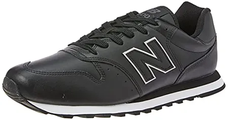 Tênis New Balance 500, Masculino, Preto Brilhante