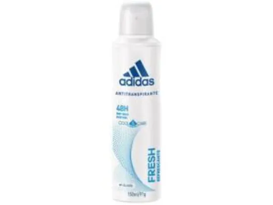 [Recorrente + cashback: R$ 4,60] Desodorante Adidas Fresh Cool & Care Aerossol - Antitranspirante Feminino