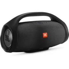 Caixa de Som Portátil JBL Boombox com Bluetooth, Connect+, À prova d’água - Preta - R$1467