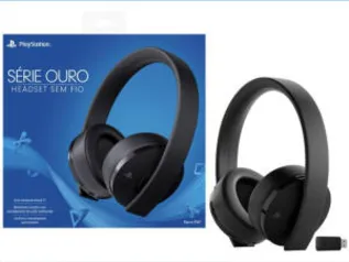 Headset Gamer Sony - Série Ouro PS4 e PS4 VR | R$386