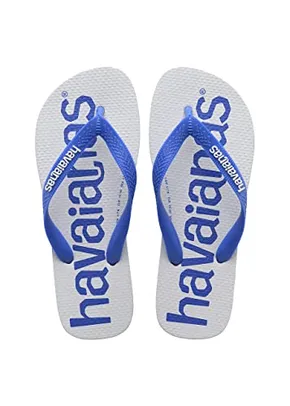 Chinelo Havaianas Top Logo Mania 2 adulto-unissex, Azul Estrela, 33/34