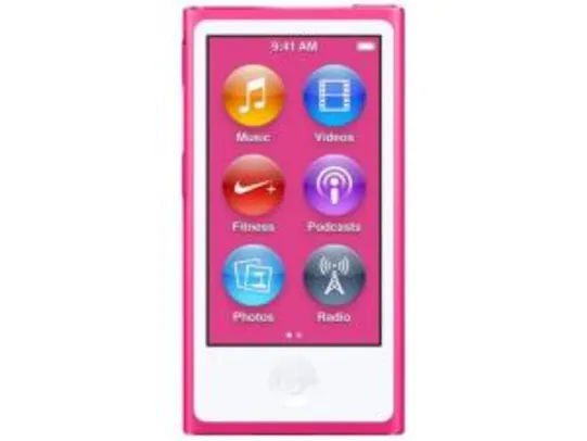 iPod Nano Apple 16GB Tela 2,5 Apple - Multi-Touch