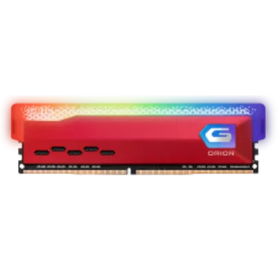 Memória DDR4 Geil Orion RGB, Edição AMD, 8GB, 3000MHz, Red, GAOSR48GB3000C16ASC