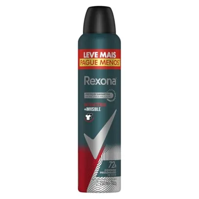 [Prime/ Rec/+ por - R$12] Desodorante Invisible Rexona Men 250Ml