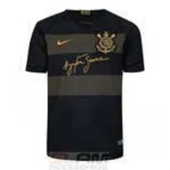 [AME] Camisa Do Corinthians ||| Torcedor Preto Ayrton Senna 2018/19 Tamanho M - R$176 (com 30% de Ame)